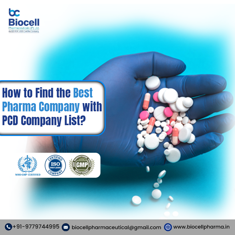 How to Find the Best Pharma Company with PCD Company List?